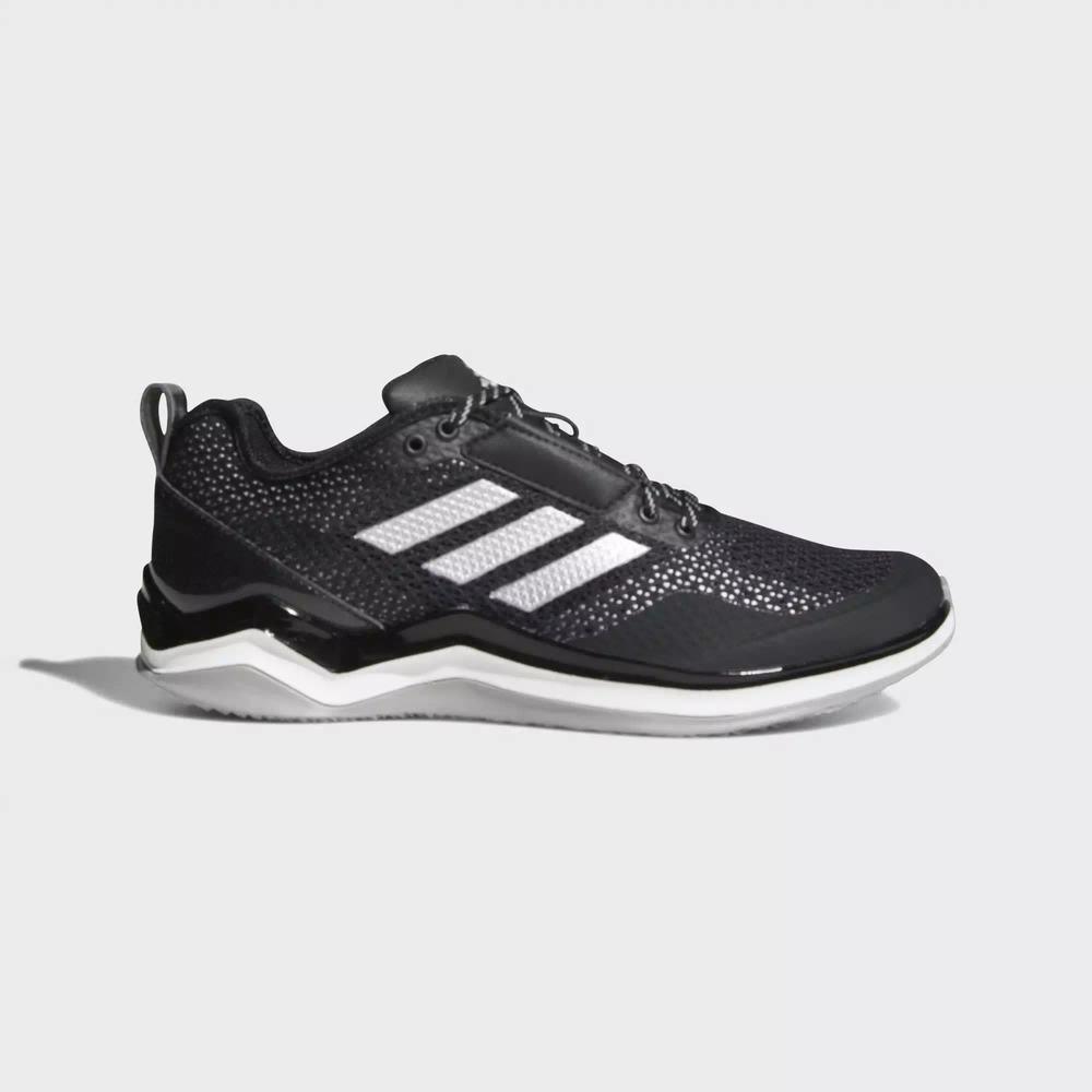 Adidas Speed Trainer 3 Tenis De Beisbol Negros Para Hombre (MX-86909)